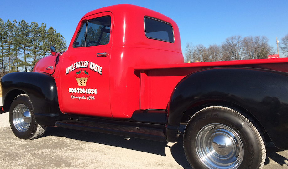 Apple Valley Waste truck
