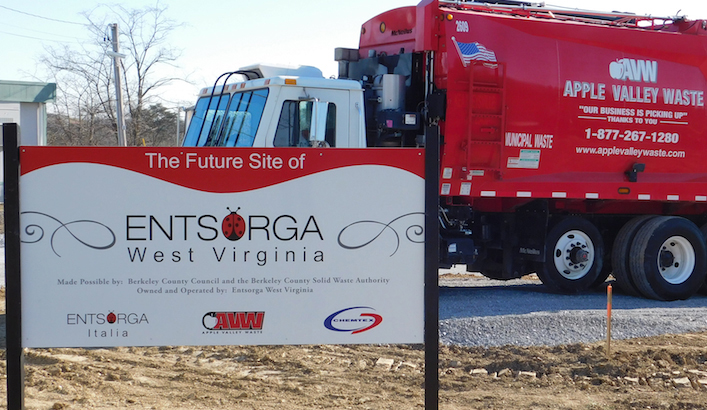 Apple Valley Waste truck