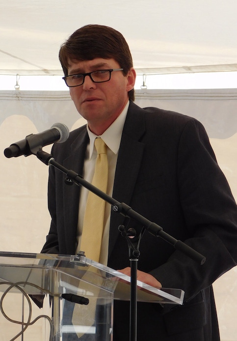 groundbreaking ceremony speaker